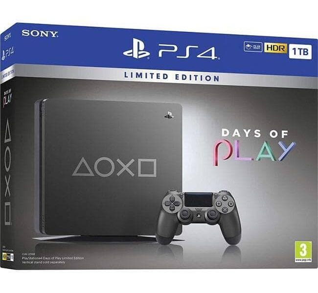 PlayStation 4 1000GB - Grey - Limited edition Days of Play