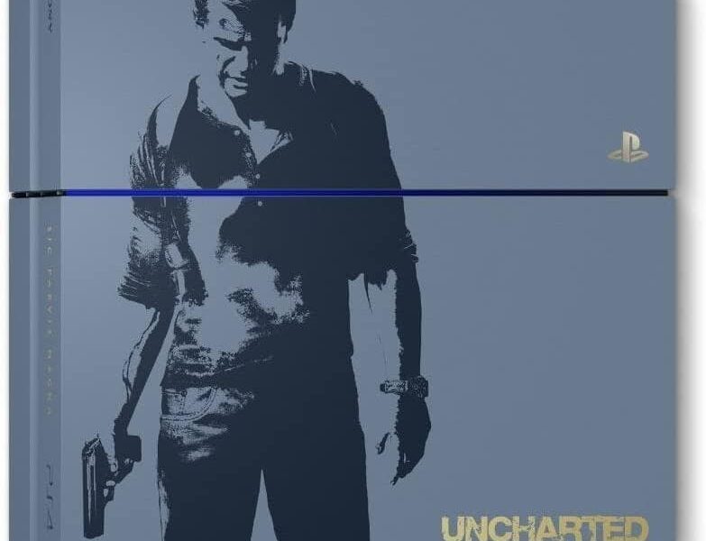 PlayStation 4 1000GB - Blue - Limited edition Uncharted + Uncharted 4 - Image 2