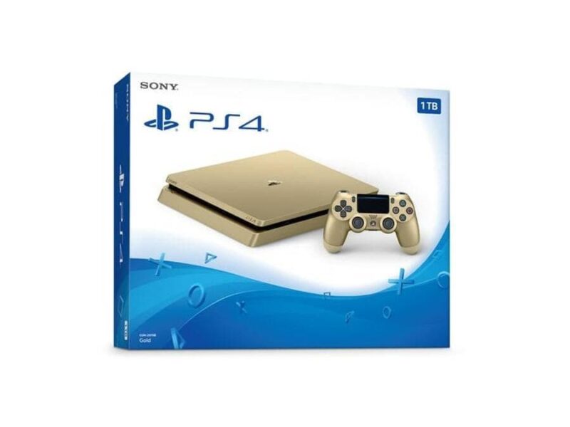 PlayStation 4 Slim 1TB - Gold - Limited edition Gold