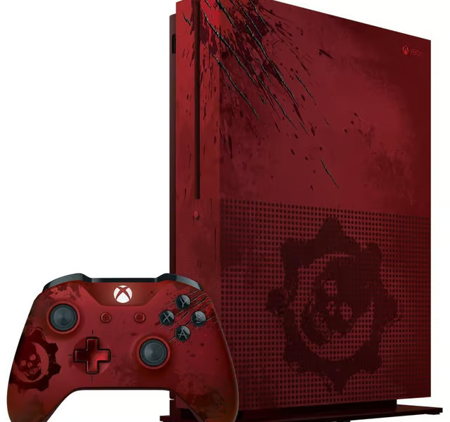 Xbox One S 2000GB - Red + Gear of War 4 - Image 2