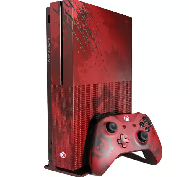 Xbox One S 2000GB - Red + Gear of War 4 - Image 3