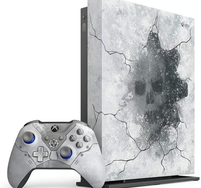 Xbox One X 1000GB - Grey - Limited edition Gears 5 + Gears 5 - Image 3