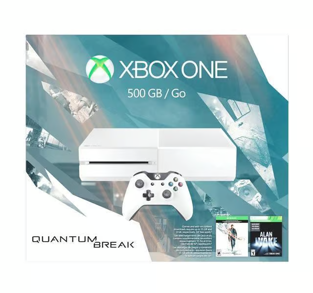 Xbox One 500GB - White - Limited edition Quantum Break + Quantum Break