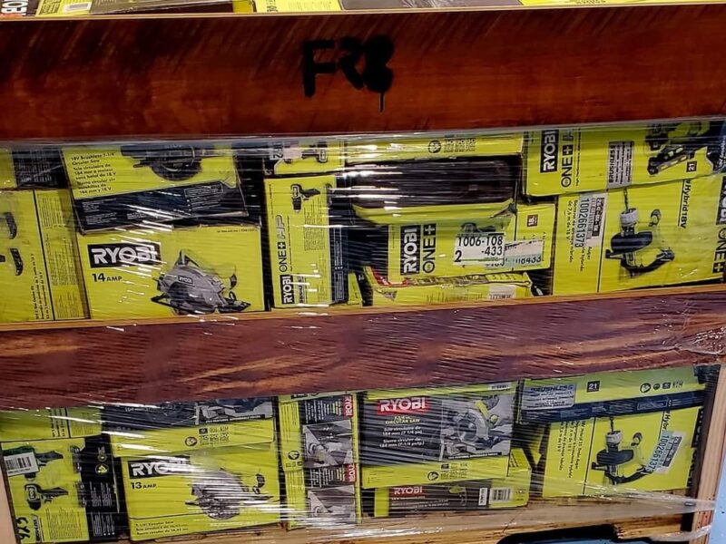 RYOBI Tool Pallets