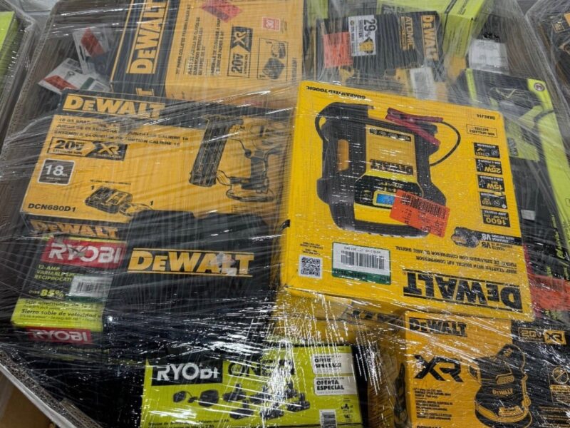 Dewalt And Milwaukee Tool Pallets